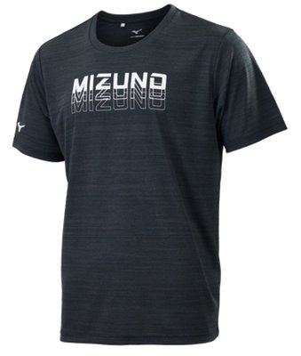 = 威勝 運動用品 = 23年 Mizuno 短袖T恤 32TAA00109 (黑)