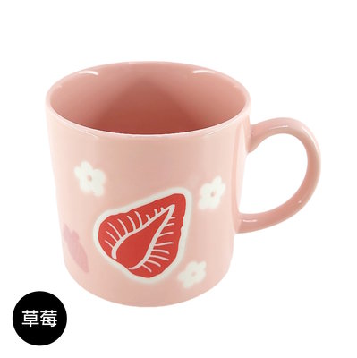 Vintage+。復古家。日本製Moedan水果系列。草莓奇異果檸檬洋梨水杯杯子馬克杯(350ml)(4款可選)(特價)