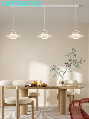 日式餐廳吊燈原木風創意飛碟餐桌燈簡約現代臥室床頭吊燈