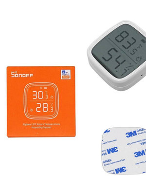 SONOFF SNZB-02D 液晶智能Zigbee溫濕度傳感器帶LCD屏實時監測 - 沃匠家居工具