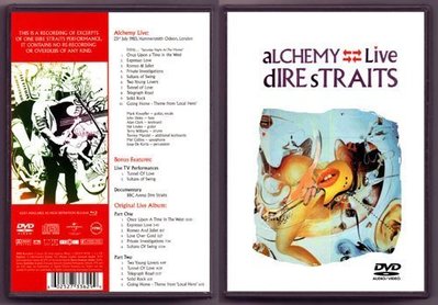 音樂居士新店#恐怖海峽 Dire Straits Alchemy Live (/dts) DVD