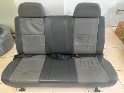 TOYOTA  豐田 SURF 瑞獅 ZACE 專用第三排座椅 (快拆式,皮色:黑,灰) 含安全帶