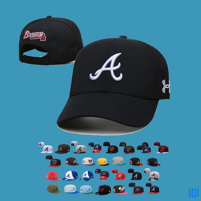 街頭集市MLB 調整帽  亞特蘭大勇士隊 Atlanta Braves 棒球帽 男女通用 可調整 彎簷帽 平沿帽 嘻哈帽 運動帽