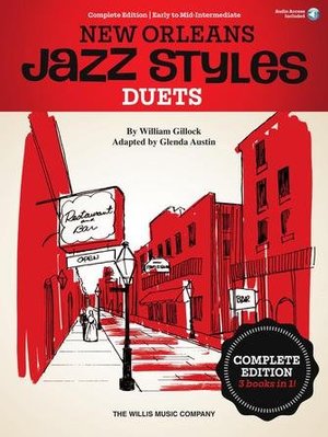 【599免運費】William Gillock - New Orleans Jazz Styles Duets