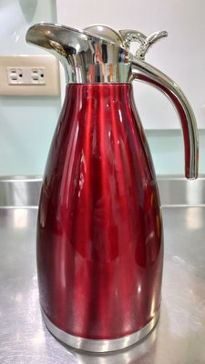 歐式 304 不銹鋼熱水瓶 家用保溫壺 約 2 公升 ( 保曖壺 咖啡壺 開水壺 ) 可保冰 可保溫