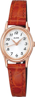 日本正版 SEIKO 精工 ALBA AIHK004 手錶 女錶 皮革錶帶 日本代購