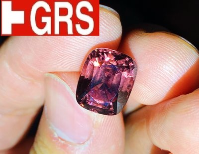 【台北周先生】天然尖晶石 9.17克拉 無燒 最棒緬甸產 罕見紫色 乾淨透美 送GRS證書