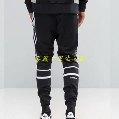 Adidas Originals Joggers 運動 黑 運動褲 三葉草 縮口褲 BK5929爆款