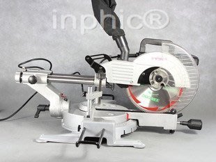 INPHIC-商用 營業 鋸鋁機 10吋雙滑桿切割機 附帶雷射界鋁機