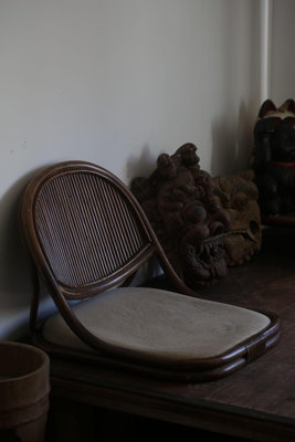 [裏山 古物]  造型和室椅