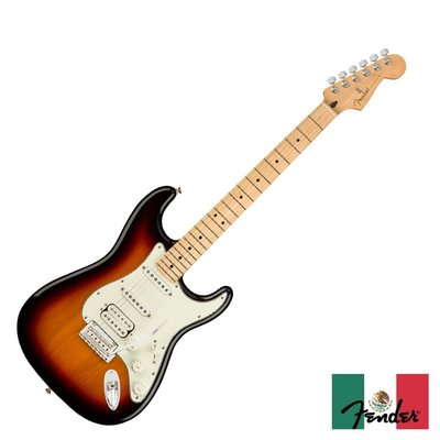 【又昇樂器.音響】無息分期 墨廠 Fender Player Stratocaster 3TS HSS 電吉他