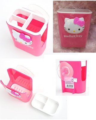 GIFT41 4165本通 中和館 Hello Kitty 凱蒂貓 韓國 吸盤式 牙刷架 8805830057055