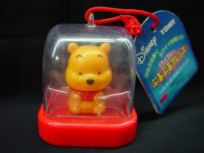 Cubee-Q比*日本 TOMY 迪士尼 卡通 小熊維尼 松鼠 花栗鼠 搖頭娃娃 玩偶 扭蛋 盒玩
