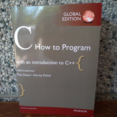 C How to Program with an introduction to C++ 2016年 電腦 0625