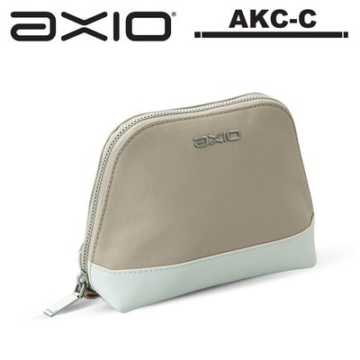 《WL數碼達人》AXIO KISS Cosmetic Pouch 化妝包(AKC-C) -奶茶色