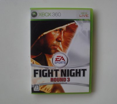 XBOX360 暗黑格鬥3 Fight Night Round 3