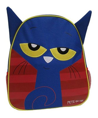 預購 美國帶回 Disney Pete The Cat 可愛帆布鞋皮特貓 皮皮貓 造型背包 書包 旅行外出包