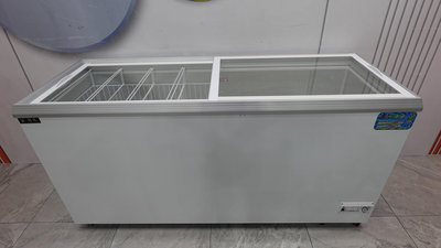 台北二手家電 推薦-瑞興 602公升 雙門 6尺 玻璃 對拉 冰櫃 冷凍櫃 RS-DF600 便宜 2021 避風港