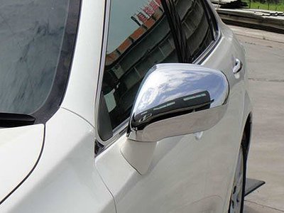 ~圓夢工廠~ Lexus ES300h ES350 2013~2016 防撞鍍鉻後視鏡蓋 鍍鉻後照鏡蓋 左駕車適用
