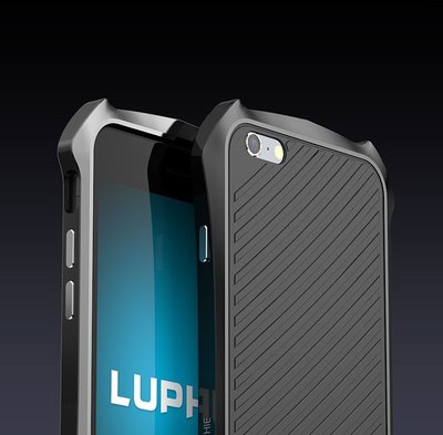 LUPHIE Apple iPhone 6/6S Plus 蝙蝠俠邊框皮背貼