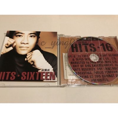 〔正版〕孫耀威「HITS SIXTEEN」華語(國語)、粵語CD專輯-二手