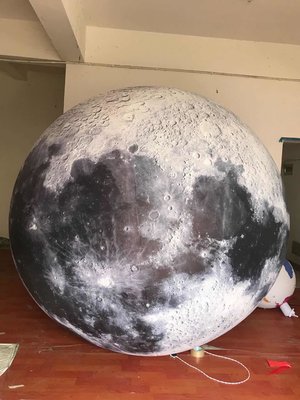[衣林時尚] 超大充氣月球 150cm 訂製 預購 約7日