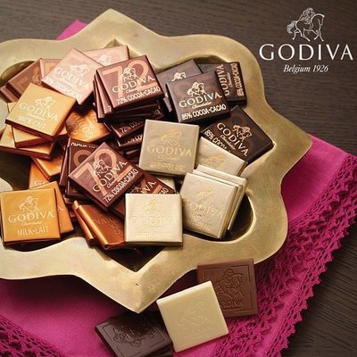 Godiva 散裝巧克力片150片 六五折販售