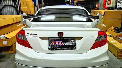 SUGO汽車精品 本田 HONDA CIVIC 9/9.5代/喜美九代 專用FK8 TypeR尾翼