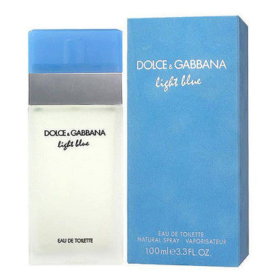 【省心樂】 D&amp;G Dolce&amp;Gabbana 淺藍女性淡香水 100ML
