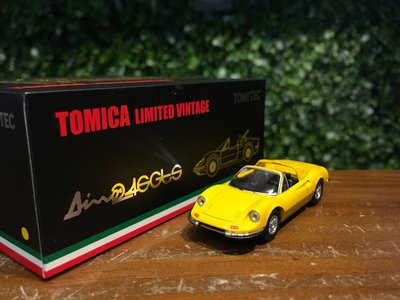 1/64 Tomica Ferrari Dino 246 GTS Yellow TLV-NEO【MGM】