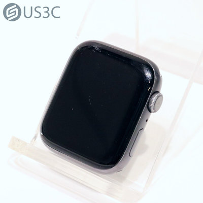 【US3C-青海店】【一元起標】Apple Watch Series 4 44mm GPS 太空灰 鋁金屬錶殼 光學心率感測器 二手智慧手錶