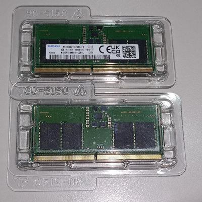三星DDR5-4800筆電記憶體16G(8G+8G)-全新筆電購入升級換下