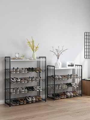 超薄鞋架子家用門口簡易多層簡約新款爆款鐵藝鞋柜收納省空間