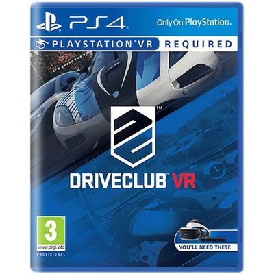 PS4VR 正版游戲碟片 駕駛俱樂部VR版 PSVR 賽車 現貨光盤港版中文*特價