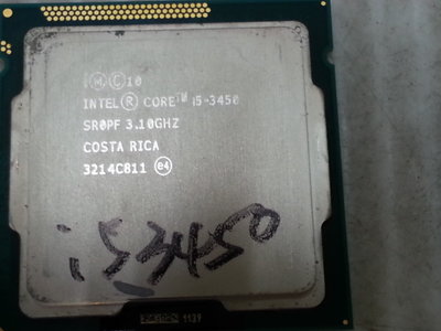 【 創憶電腦 】Intel i5-3450 3.1G / 6M 1155腳位 CPU 直購價200元