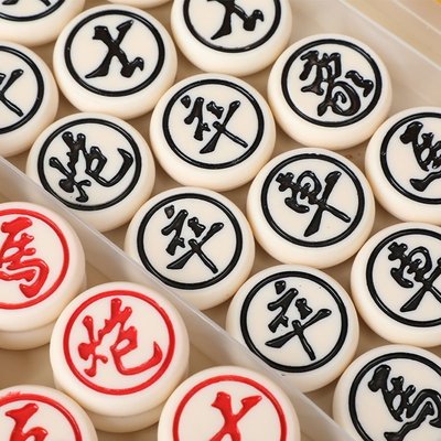 中國象棋成年人大號學生青少年老年人摔不爛玉化石麻將料高檔象棋~特價~特價特賣