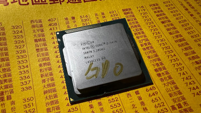 1155[二手CPU良品] I5-3470 L3 6M 批號sr0t8 04/08 C125 一元起標 1元起標