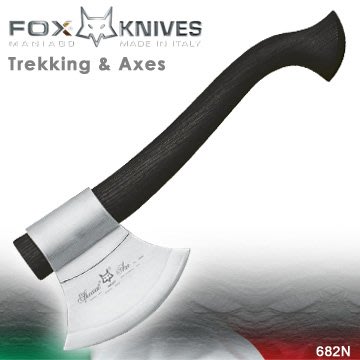 【angel 精品館 】義大利 FOX Trekking & AXES 戰斧 / 黑木柄 682N
