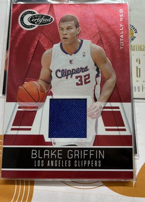2010-11 Totally Certified Totally 球衣卡 /249 Blake Griffin