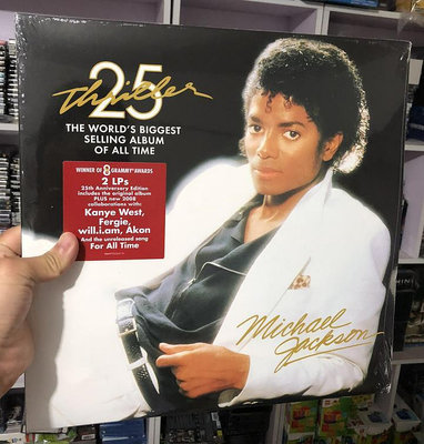 易匯空間 黑膠 邁克爾杰克遜 Michael Jackson Thriller 25周年 2LP&amp;999