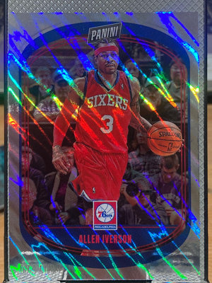 Allen iverson 限量199 panini亮卡