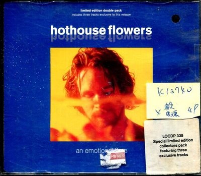 *真音樂* HOTHOUSE FLOWERS 二手 K13740 (封面底破)(殼壞)