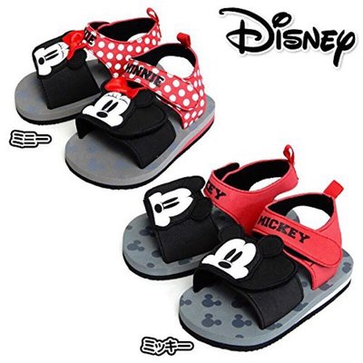 *現貨*日本Disney 迪士尼 米奇 米妮 兒童涼鞋 15cm 16cm 17cm mickey minnie