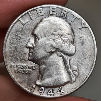 【現貨】1944年 美國銀幣錢幣硬幣 25美分 | 歐洲硬幣