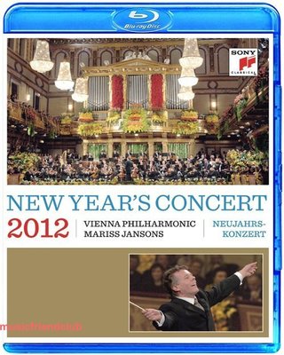 高清藍光碟 2012 維也納新年音樂會 2012 New Year's Concert (藍光BD50)