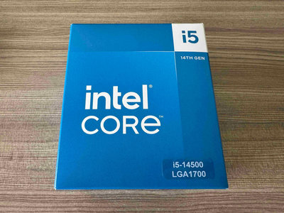 新竹市面交價7150元。售 全新未拆封 英代爾 Intel Core i5-14500中央處理器 CPU台灣代理商貨。
