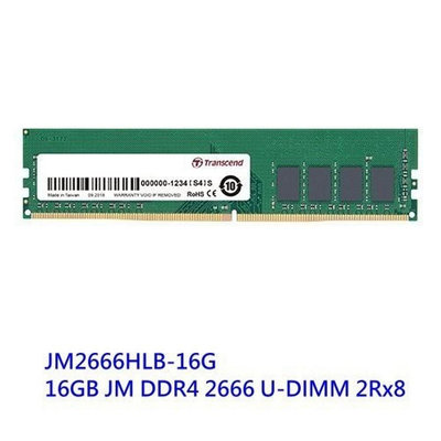 新風尚潮流 【JM2666HLB-16G】 創見 桌上型記憶體 DDR4-2666 16GB JetRam