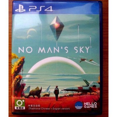 PS4 全新 無人深空 no man's sky 中文版 中文 中英文合版 eng 光碟無刮