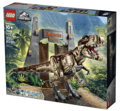 LEGO 樂高 75936 侏儸紀公園 Jurassic Park 盒況完整 公司貨