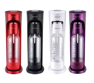 ❤頻頻小舖❤ 美國 Drinkmate 氣泡水機 + 單氣瓶  /  雙氣瓶 iSODA 410系列 犀牛機 原廠公司貨